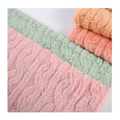 100% Knit Sherpa Fleece Fabric