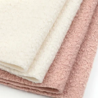 100% Polyester Sherpa Teddy Fleece Fabric For Coat Jacket