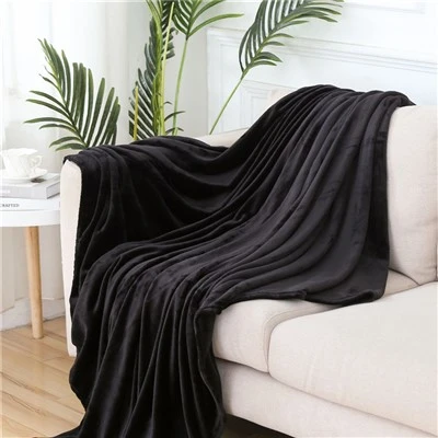Animal Folded Portable Plush Coral Velvert Blanket