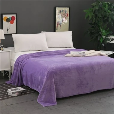 Anti-Pill Coral Flannel Fleece Blanket