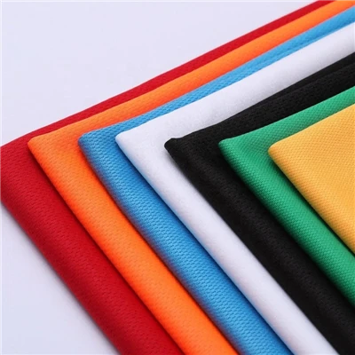 Bird Eye Mesh Fabric For T Shirt Sportswear