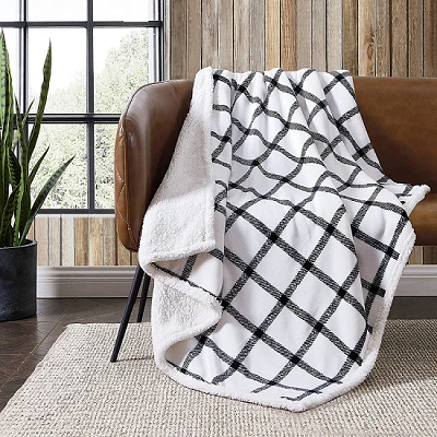 Christmas Sherpa Blanket For Kids