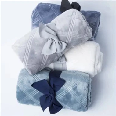 Classic Coral Fleece Blanket