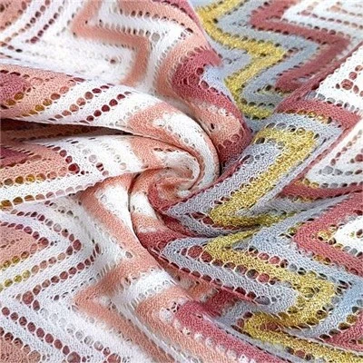 Colorful Crepe Fabric
