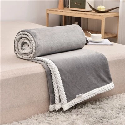 Coral Knit Throw Blanket