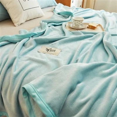 Coral Polar Fleece Thick Throw Blanket