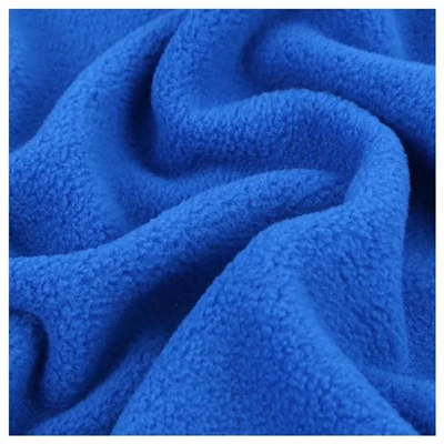 Double Side Brush One Side Anti Pilling Polar Fleece Fabric