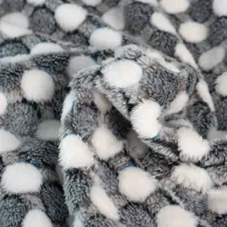 Double Sided Roll 100% Polyester Coral Fabric