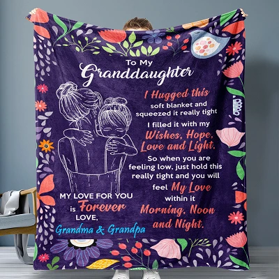 Gift And Promotion Blanket For Kids
