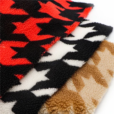 Jacquard Sherpa Fleece Fabric