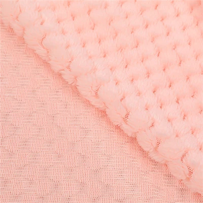 Pineapple-checked Flannel Fabric