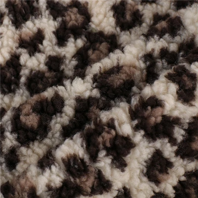 Plaid Print Sherpa Fabric