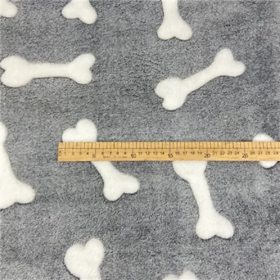 Plush 100% Polyester Coral Fleece Fabric