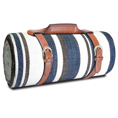 Polar Fleece Picnic Throw Blanket