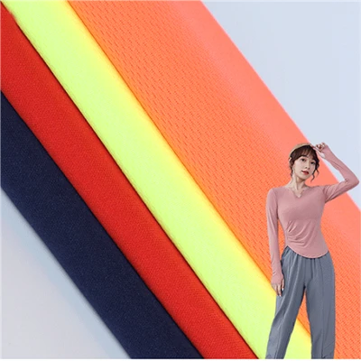 Printing Bird Eye Sport Fabric For Sportswear