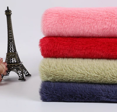 Rabbit Faux Fur Fabric For Winter Garment