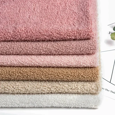 Recycled Polyester Sherpa Fleece Fabric