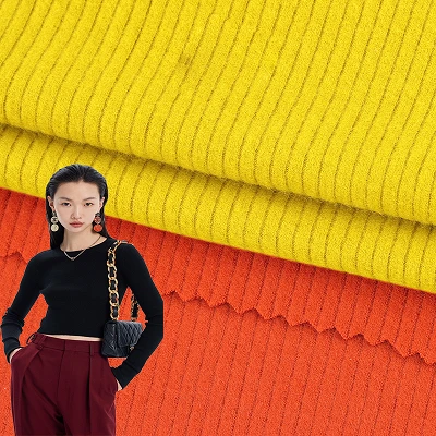 Rib Fabric For Women Dress