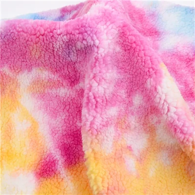 Sherpa Fleece Sleepwear Fabric For Coat