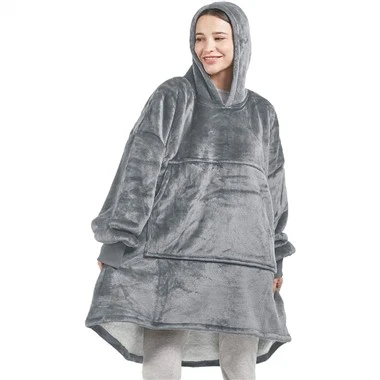 Sherpa Hoodie Blanket