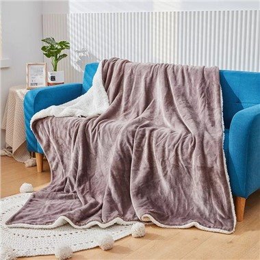 Sherpa Throw Blanket