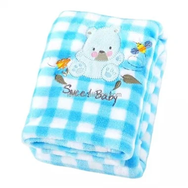 Printed Bear Baby Blankets