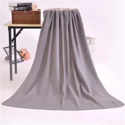 Solid Polar Fleece Blanket