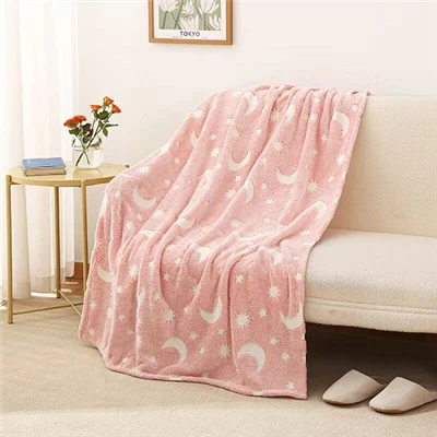 Unicorn Glow In The Dark Blanket