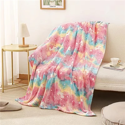 Unicorn Luminous Blanket