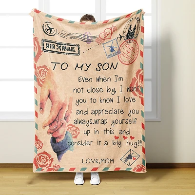 Custom Logo Blanket
