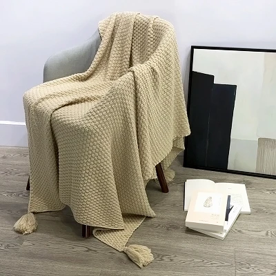 Sofa Blanket Tassels