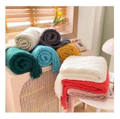 Tassel Baby Blanket