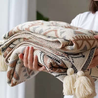 Tassel Bohemian Blankets