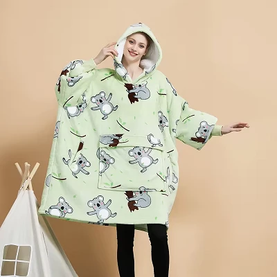 TV Blanket With Long Sleeves
